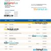 editable template, Fibi Bank enterprise account statement Word and PDF template