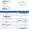 editable template, KDB Group bank firm account statement Word and PDF template