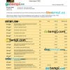 editable template, New York Community Bancorp enterprise account statement Word and PDF template