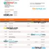 editable template, OP Bank company account statement Word and PDF template