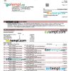 editable template, PUBLIC Bank company checking account statement Word and PDF template