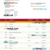 editable template, PUNJAB National Bank business statement Word and PDF template