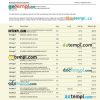 editable template, RAIFFEISEN Bank International company statement Word and PDF template