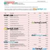 editable template, SABB Bank company statement Word and PDF template