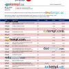 editable template, Sparebank 1 Sr B enterprise account statement Word and PDF template