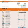 editable template, Taiwan Business Bank statement Word and PDF template