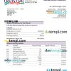 editable template, Truist Bank enterprise account statement Word and PDF template