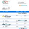 editable template, Vanquis Bank organization account statement Word and PDF template