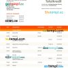 editable template, TOTALKREDIT Bank organization account statement Word and PDF template