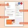 Alinta energy gas business utility bill, Word and PDF template