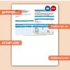 County of Orange California property tax business bill, Word and PDF template