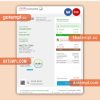 Dubai Electricity & Water Authority business utility bill, Word and PDF template