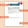 Hub of the Salmo Kootenays business utility bill, Word and PDF template, 4 pages, version 3