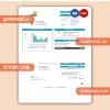 New Mexico PNM easy fillable business utility bill, Word and PDF template