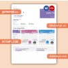 Npower business utility bill, Word and PDF template, 2 pages