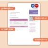 Npower business utility bill, version 2 template, Word and PDF template
