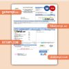 West Palm Beach Pub Utilities utility bill, Word and PDF template, 2 pages