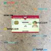 Bahrain ID card PSD files, scan look and photographed image, 2 in 1