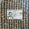 Czech permanent resident card editable PSDs, scan and photo-realistic snapshot, 2 in 1