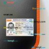 Honduras ID card editable PSD files, scan and photo taken image, 2 in 1 (version 2)