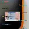 Italy residence permit card (soggiorno) editable PSD files, scan and photo taken image, 2 in 1