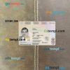 Luxembourg ID card editable PSD files, scan and photo taken image, 2 in 1
