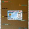Malaysia ID card editable PSDs, scan and photo-realistic snapshot, 2 in 1