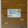 Namibia ID card editable PSD files, scan and photo taken image, 2 in 1