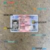 Serbia ID card editable PSD files, scan and photo taken image, 2 in 1