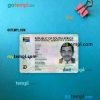 South Africa ID card editable PSDs, scan and photo-realistic snapshot, 2 in 1 (2013 – present)