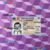 Spain ID card PSD files, scan look and photographed image, 2 in 1 (2021-present)