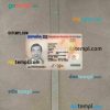 Spain ID card editable PSD files, scan and photo taken image, 2 in 1