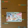 USA green card, permanent resident card editable PSD files, scan and photo taken image, 2 in 1(2020 – present)