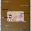 United Kingdom ID card editable PSD files, scan and photo taken image, 2 in 1