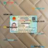 Vietnam ID card editable PSD files, scan look and photo-realistic look, 2 in 1