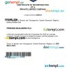 Bosnia and Herzegovina business registration certificate Word and PDF template