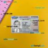 Greece residence permit PSD files, scan look and photographed image, 2 in 1