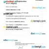 Iceland business registration certificate Word and PDF template
