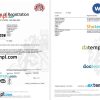 Ireland Dublin BSI certificate of registration Word and PDF template