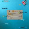Italy health insurance card (Tessera sanitaria) Carta Regionale dei Servizi editable PSD files, scan look and photo-realistic look, 2 in 1
