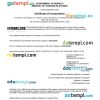 Monaco business registration certificate Word and PDF template