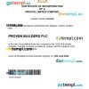 Mongolia business registration certificate Word and PDF template