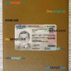 Netherlands residence permit editable PSD files, scan look and photo-realistic look, 2 in 1