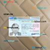 Spain residence card PSD files, scan look and photographed image, 2 in 1