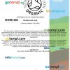 USA Soil Association certificate of registration Word and PDF template