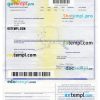Alaska certificate of title of a vehicle (car title) template in PSD format, fully editable, front and back