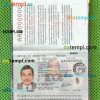 Argentina passport PSDs, editable scan and photograghed picture template, 2 in 1