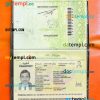 Brunei passport editable PSD files, scan and photo taken image, 2 in 1