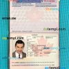 Canada passport PSDs, editable scan and photograghed picture template (2002-2010), 2 in 1