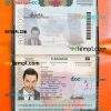 Canada passport editable PSD files, scan and photo taken image (2010-present), 2 in 1